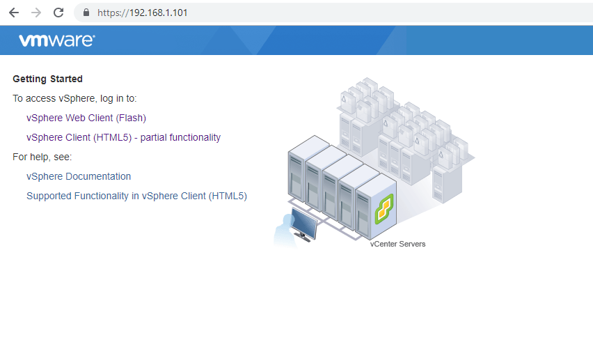 Настройка VCenter